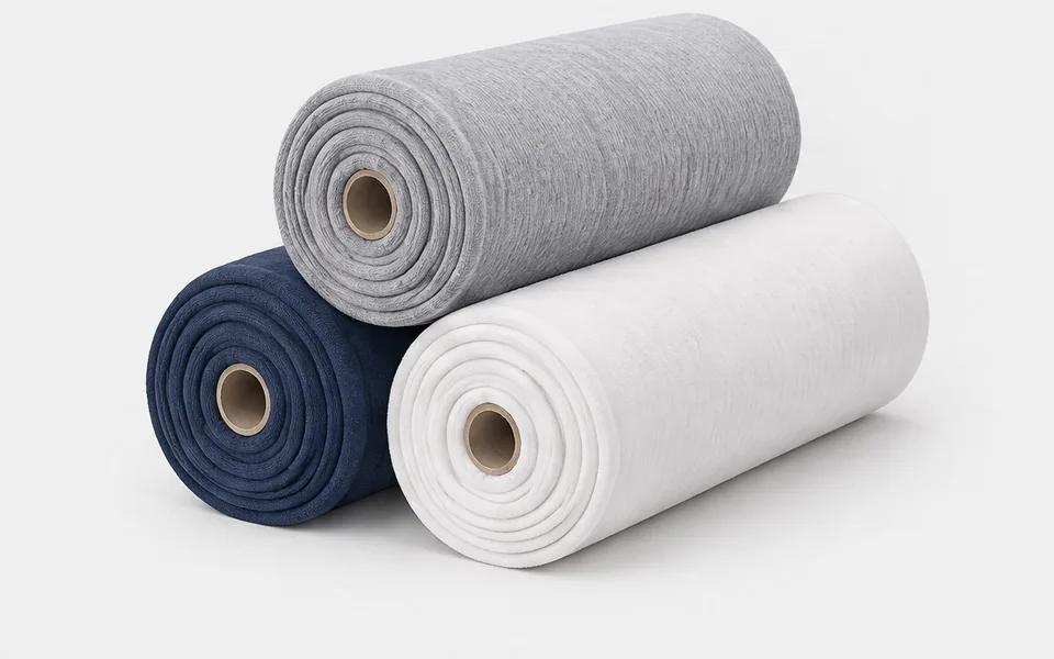 Knitted Fabric Rolls, illustrative unbranded product