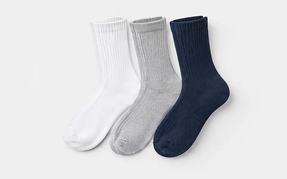 Plain Socks, illustrative unbranded product