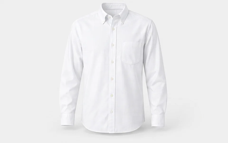 Plain Woven Shirts, illustrative unbranded product