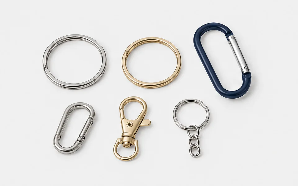 Key Ring Assortments, illustrative unbranded product