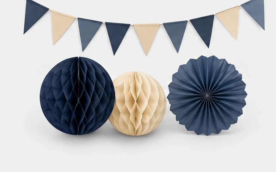 Party Decoration Sets, illustrative unbranded product