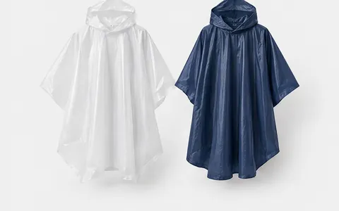 Rain Ponchos, illustrative unbranded product