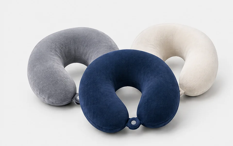 Travel Neck Pillows, illustrative unbranded product