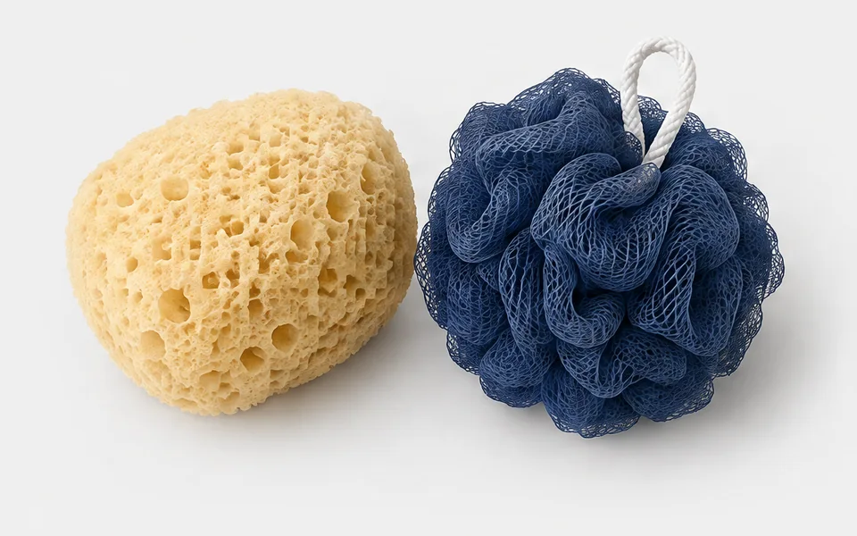 Bath Sponges, illustrative unbranded product