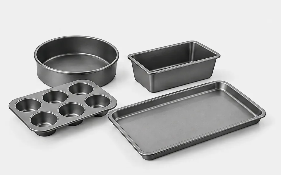 Baking Tins, illustrative unbranded product