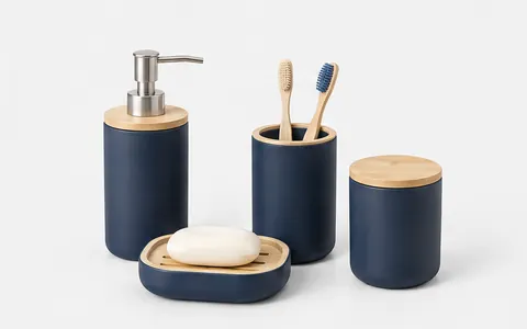 Bathroom Accessory Sets, illustrative unbranded product