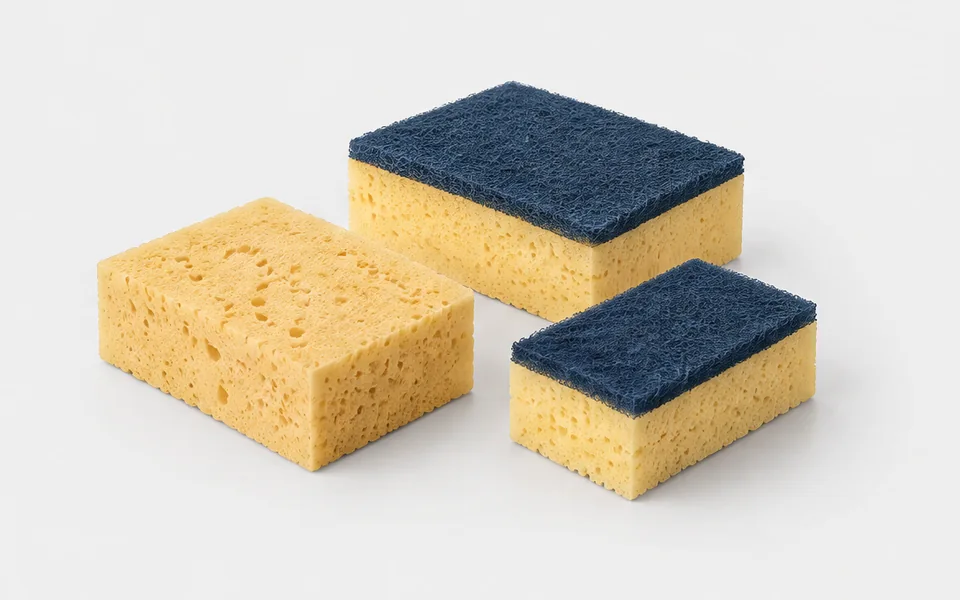 Cleaning Sponges, illustrative unbranded product