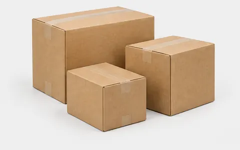 Corrugated Cartons, illustrative unbranded product