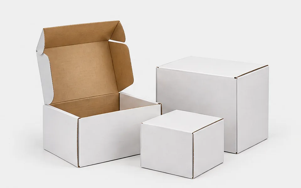 Folding Packaging Boxes, illustrative unbranded product