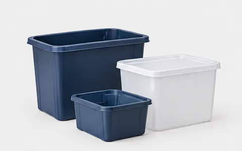 Plastic Utility Containers, illustrative unbranded product