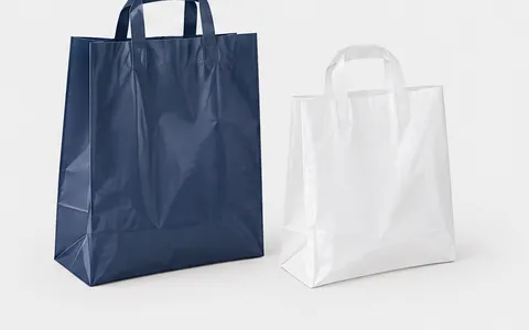 Shopping Carrier Bags, illustrative unbranded product