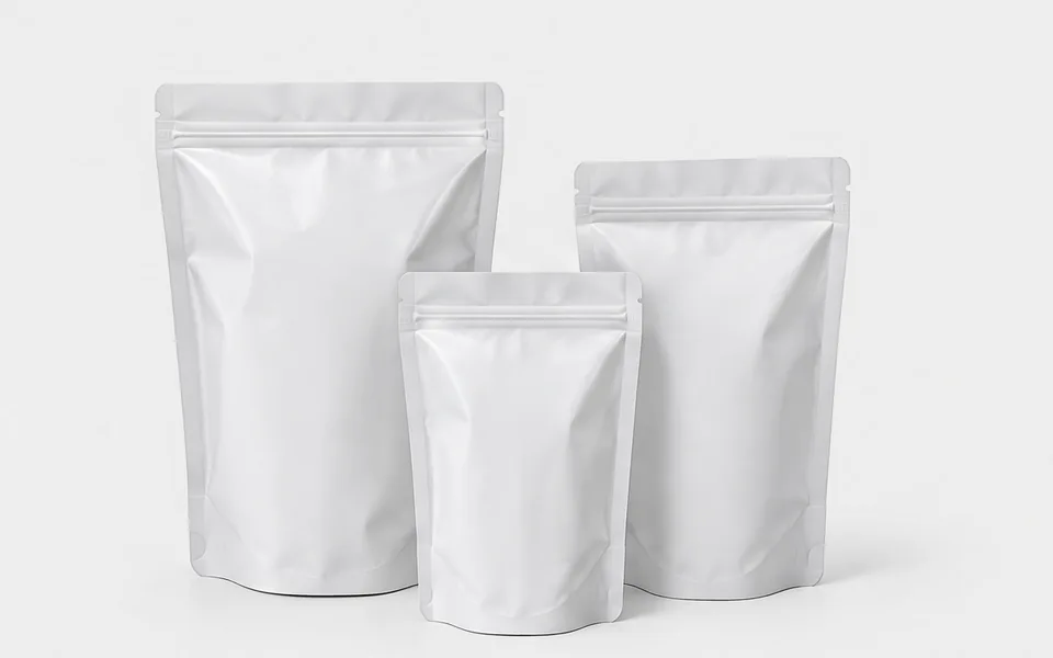 Stand-Up Pouches, illustrative unbranded product