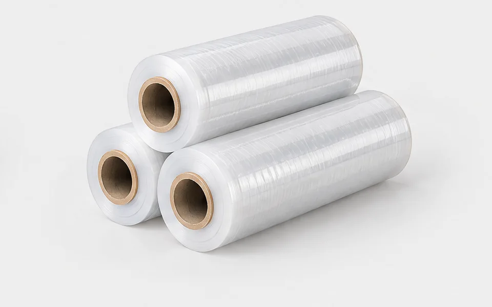 Stretch Film Rolls, illustrative unbranded product