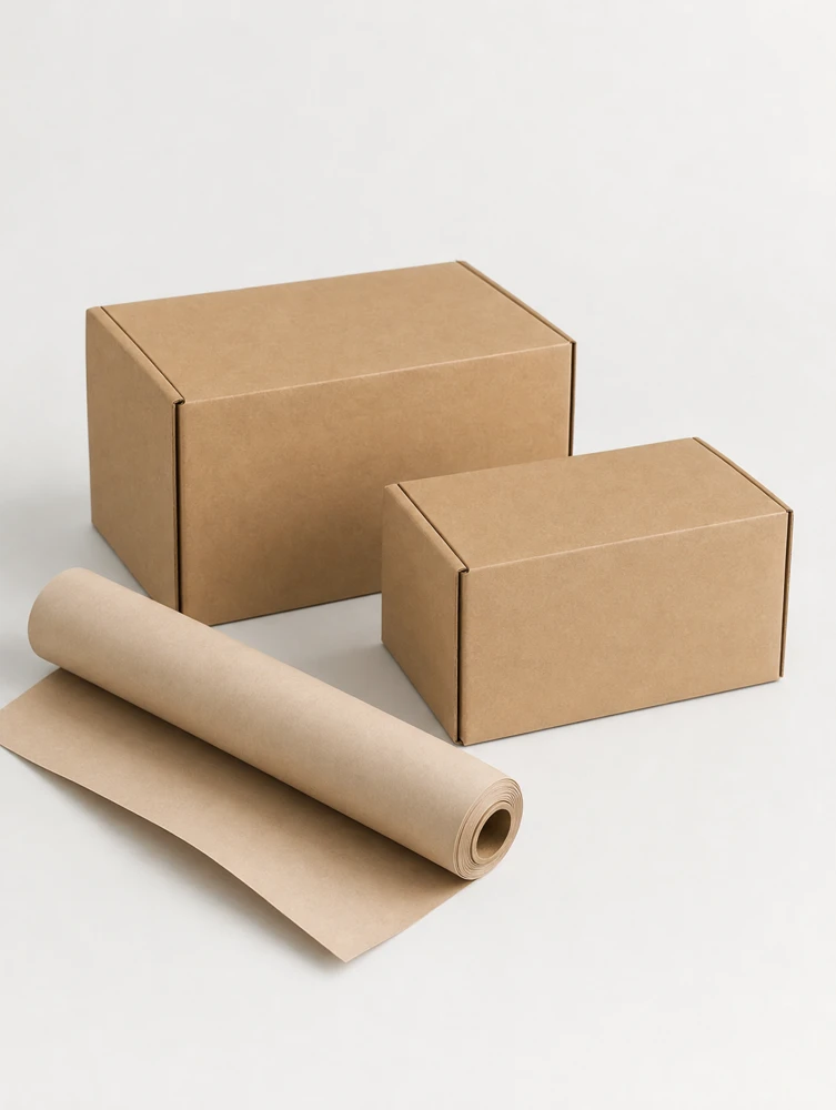 Mailing Boxes, illustrative unbranded product